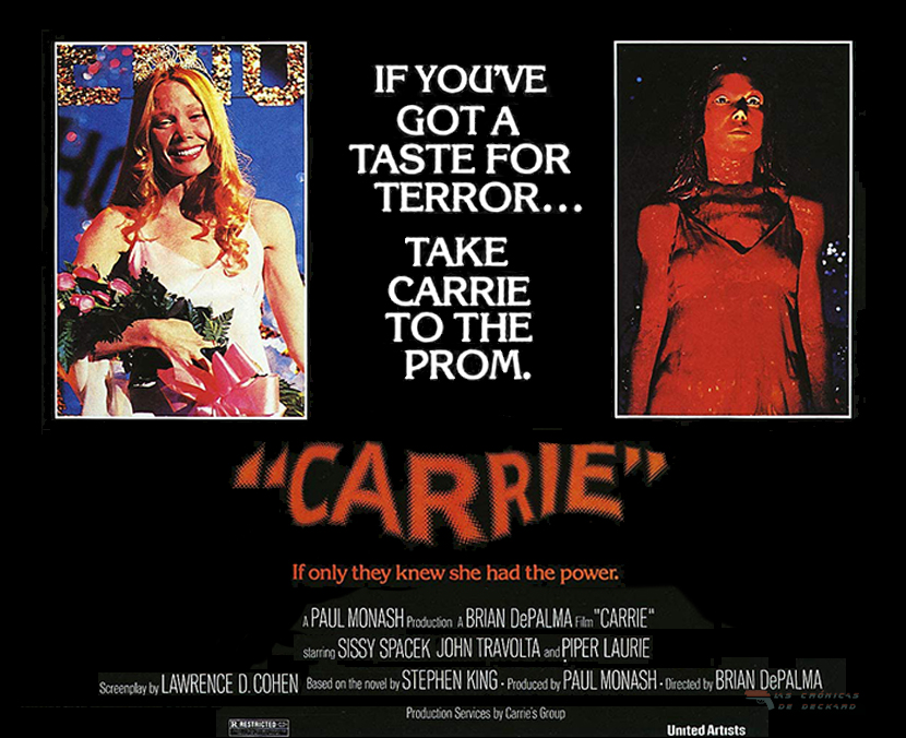 Carrie Movie Poster Crítica Las Crónicas de Deckard
