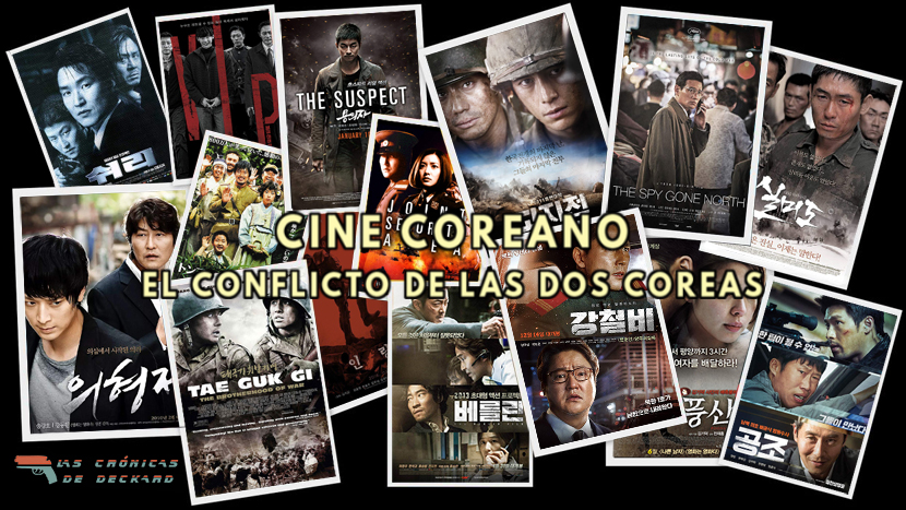 Poster Cine Coreano el Conflicto de Corea del Norte y del Sur