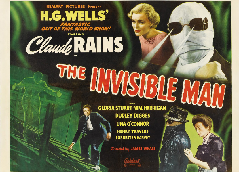 Movie Poster El hombre invisible (1933) para critica de Las Crónicas de Deckard