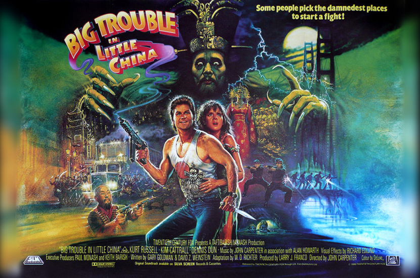 Poster Golpe en la Pequeña China de John Carpenter Critica Las Crónicas de Deckard