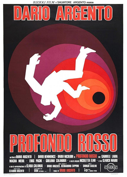 Rojo Oscuro Poster para crítica Las Crónicas de Deckard