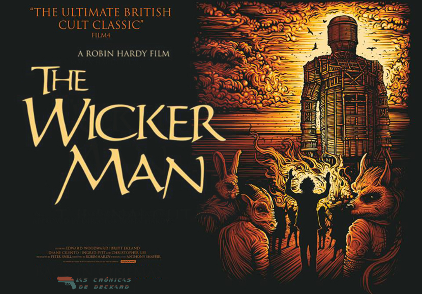 Poster The Wicker Man 1973 Crítica Las Crónicas de Deckard