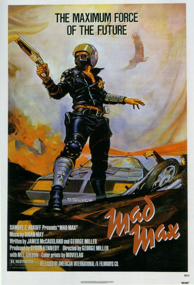 Poster Mad Max 1979 para crítica Las Crónicas de Deckard