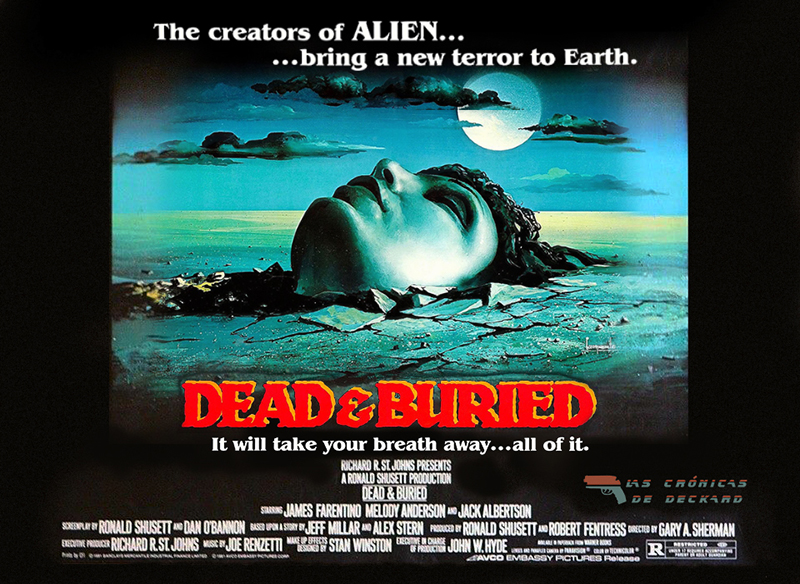 Muertos y enterrados (Dead and Buried) Poster para Crítica Las Crónicas de Deckard