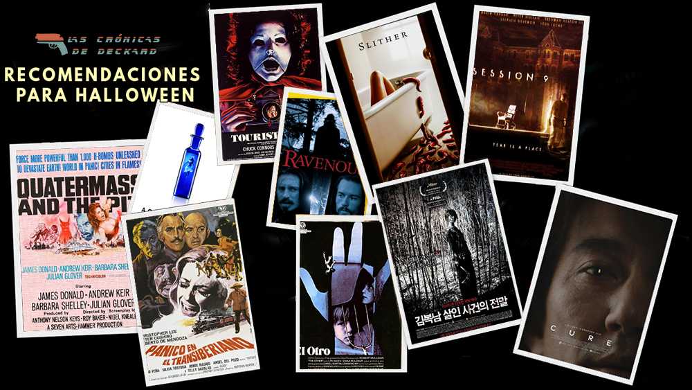 Poster Recomendaciones para Halloween de Las Crónicas de Deckard